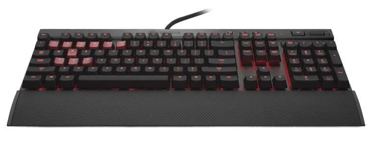 VENGEANCE® K70 Fully Mechanical Gaming Keyboard Anodized Black — CHERRY® MX  Brown (BR)