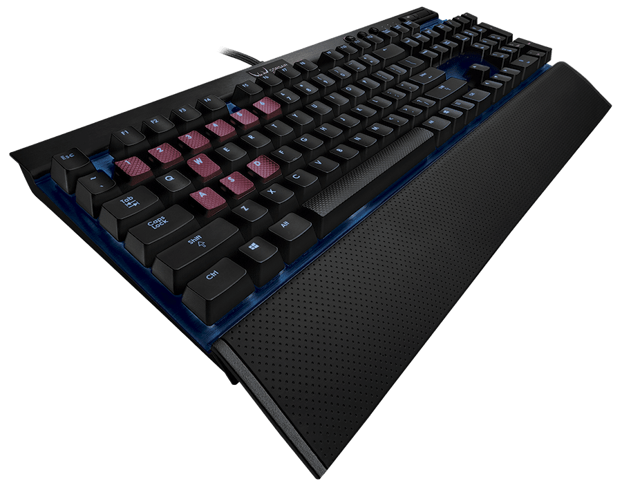 CORSAIR Gaming K70 Mechanical Gaming Keyboard — Blue LED — CHERRY® MX