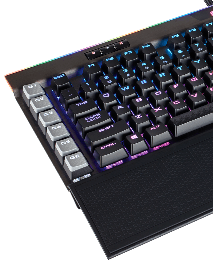 forretning forgænger til stede K95 RGB PLATINUM Mechanical Gaming Keyboard — CHERRY® MX Speed — Gunmetal