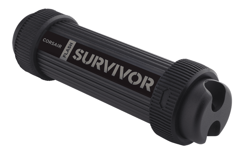 Corsair Survivor Stealth - 128 Go - Clé USB Corsair sur