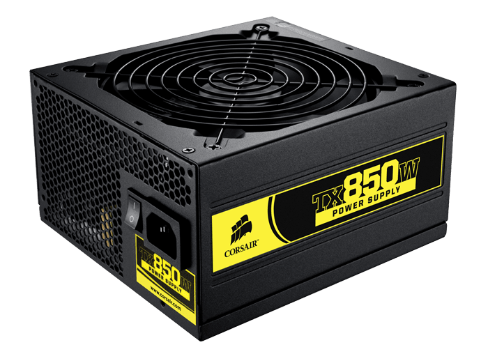 Enthusiast Series™ TX850 — 80 PLUS® Certified Power Supply