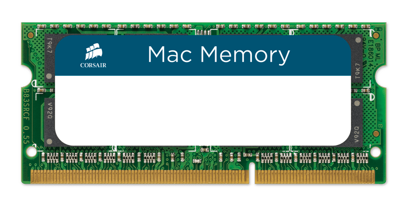 Hurtigt lager opskrift Corsair Mac Memory — 8GB DDR3 SODIMM Memory Kit
