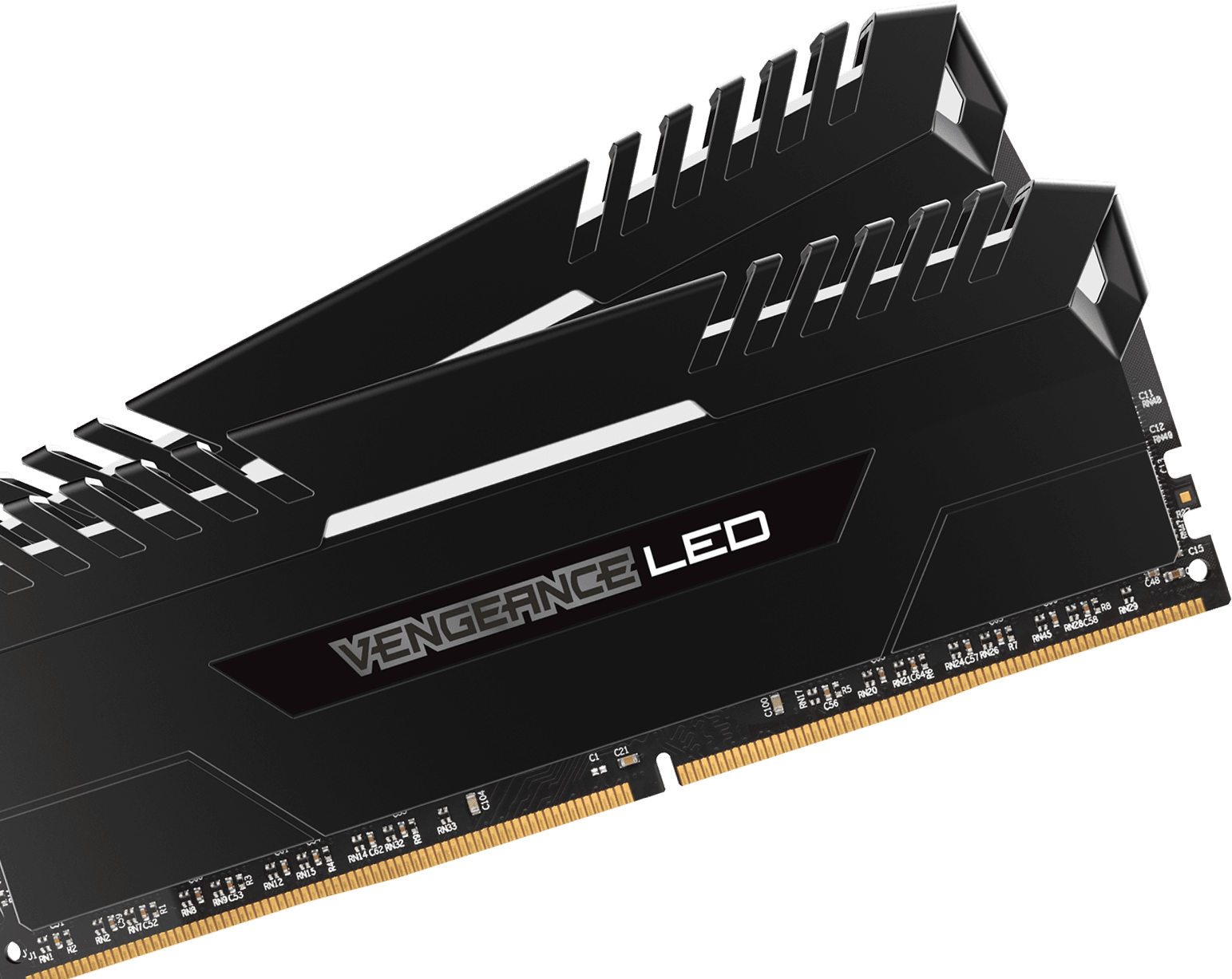 VENGEANCE® LED 32GB (2 x 16GB) DDR4 DRAM 2666MHz C16 Memory Kit