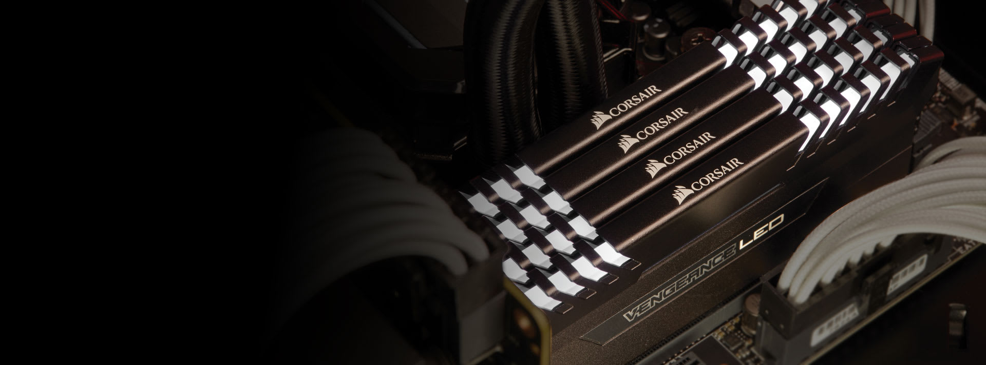 VENGEANCE® LED 32GB (2 x 16GB) DDR4 DRAM 3000MHz C15 Memory
