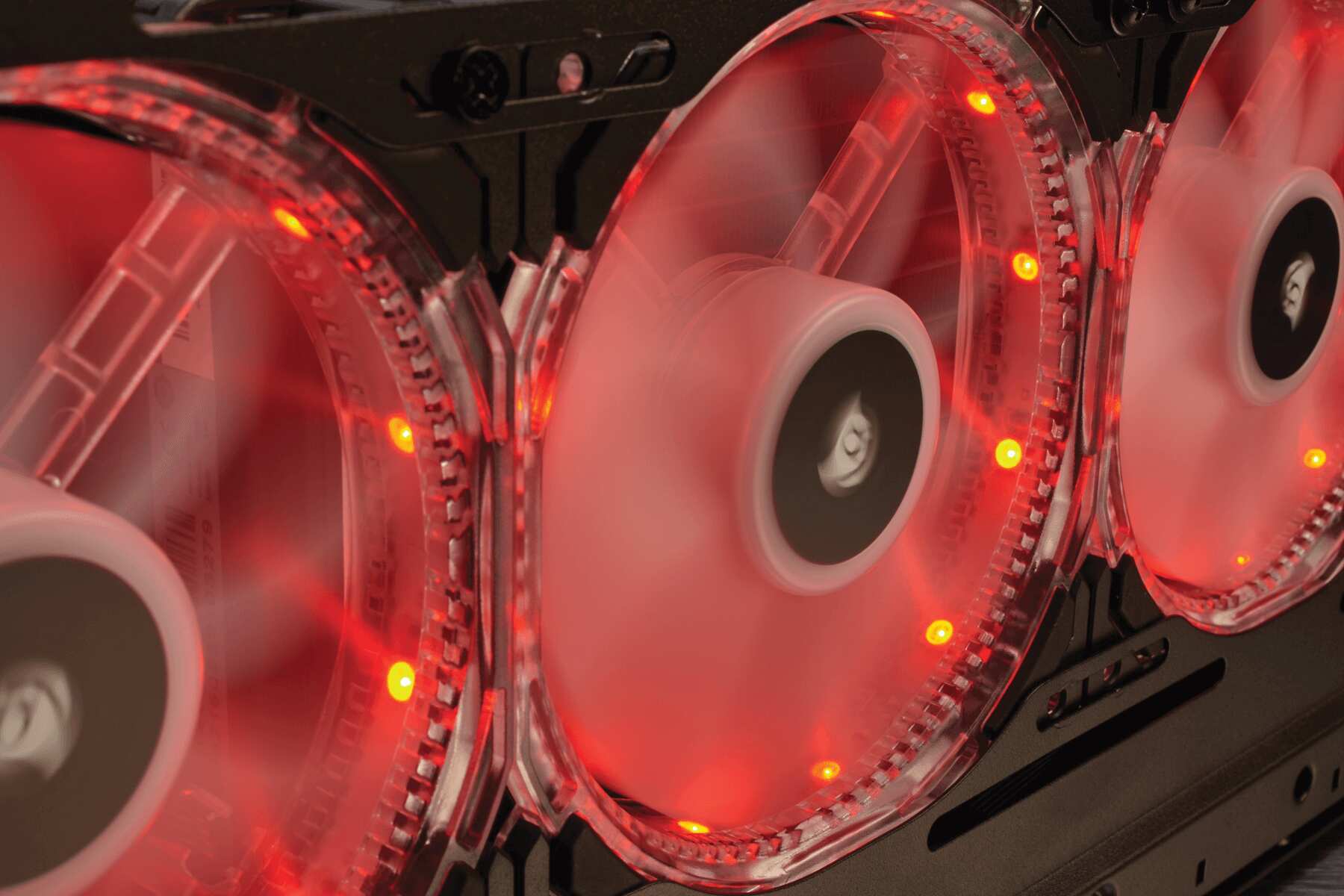 HD120 RGB LED High Performance 120mm PWM Fan with Controller
