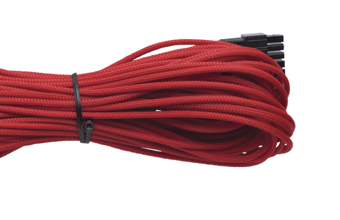 Individually Sleeved AX 860/760 ATX 24pin (Generation 2), RED