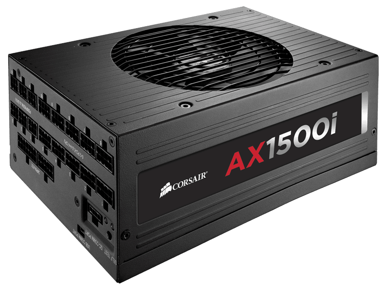 AX1500i Digital ATX Power Supply — 1500 Watt Fully-Modular PSU