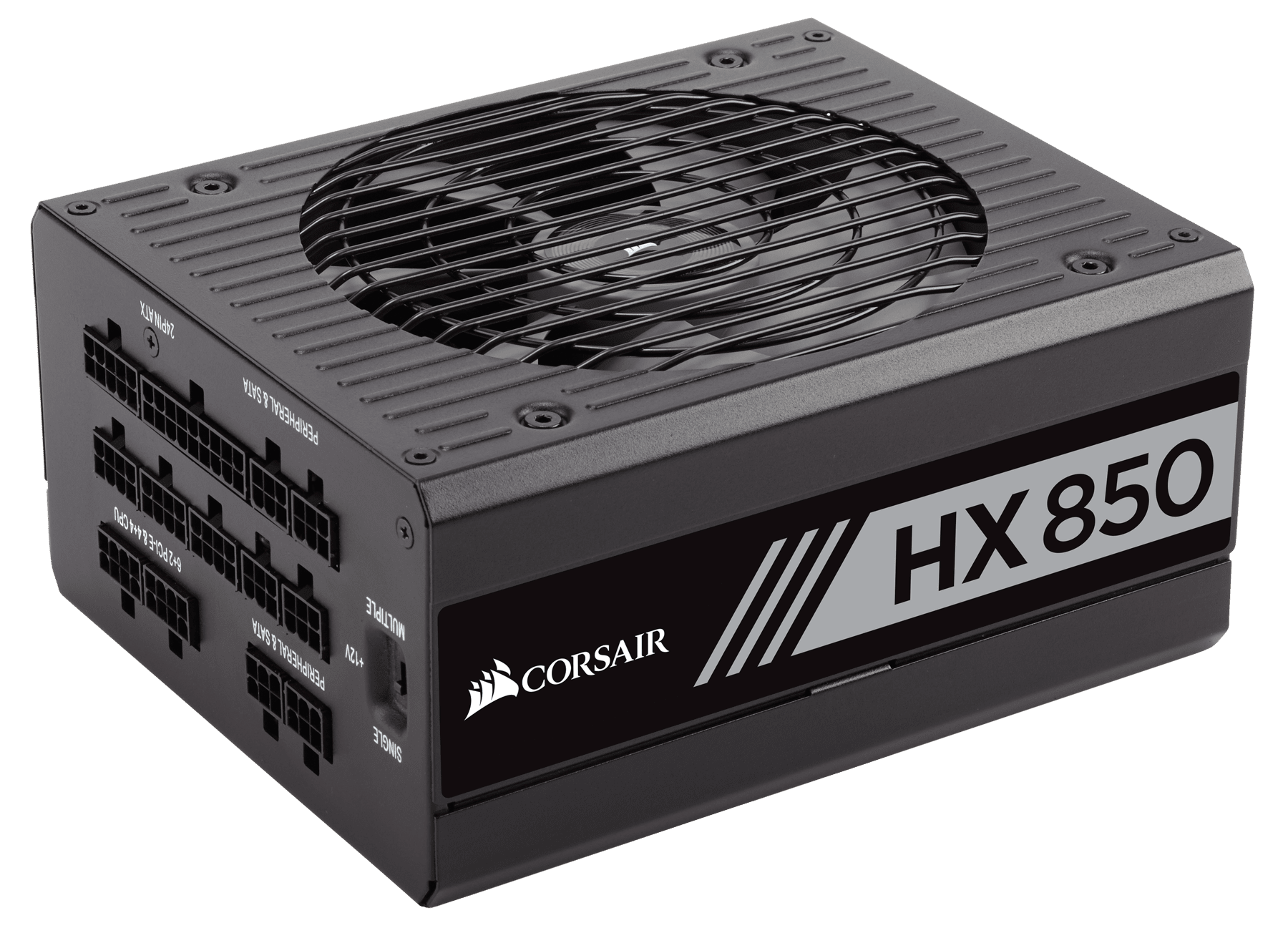 HX Series™ HX850 — 850 Watt 80 PLUS® PLATINUM Certified Fully