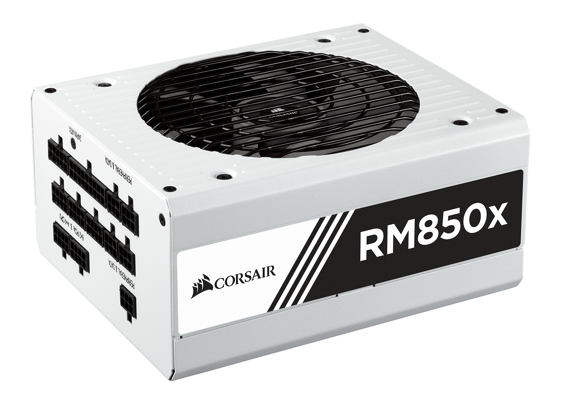 RMx White Series™ RM850x — 850 Watt 80 PLUS® Gold Certified Fully ...