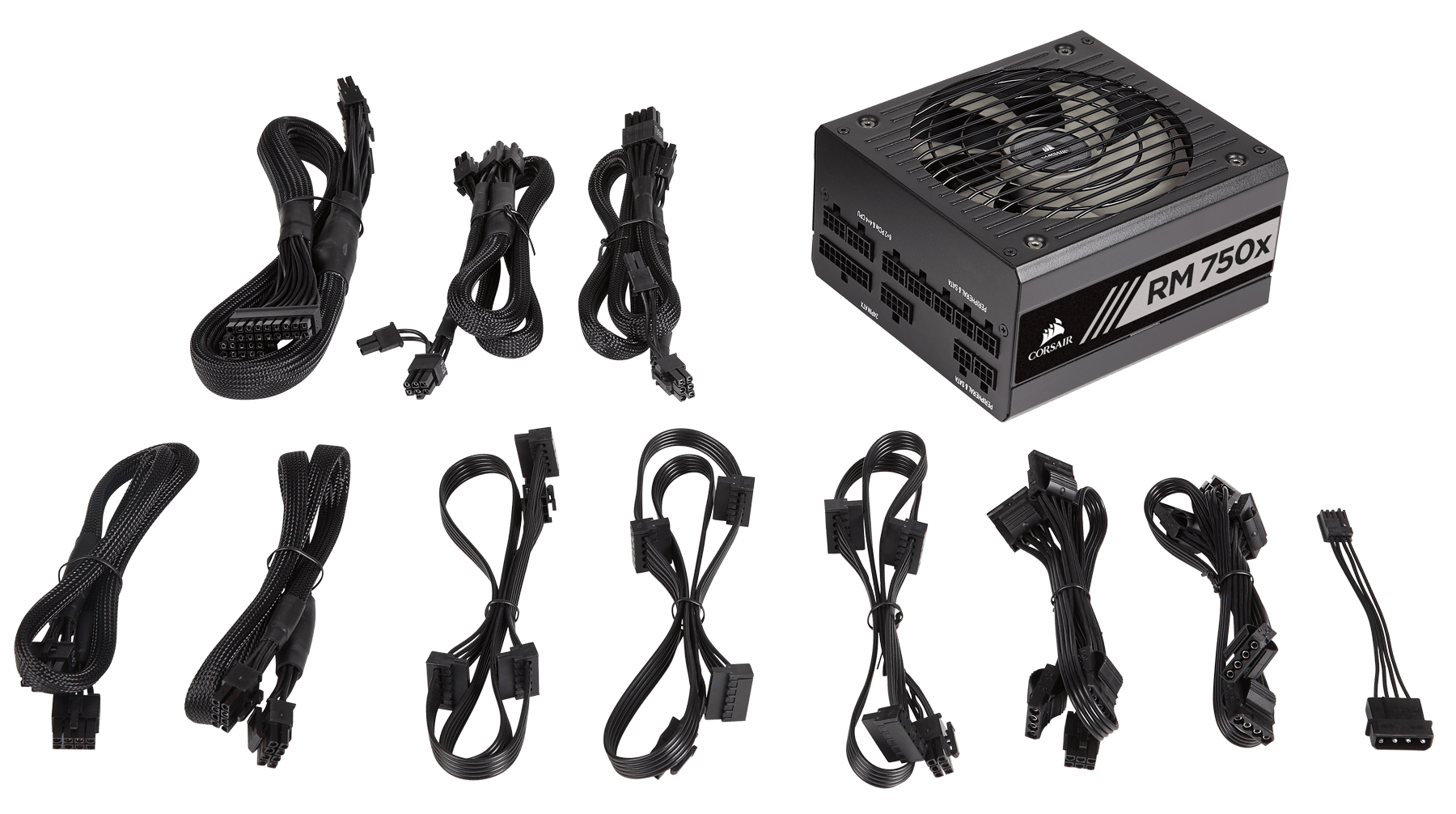 RMx Series™ RM750x — 750 Watt 80 PLUS® Gold Certified Fully Modular PSU ...