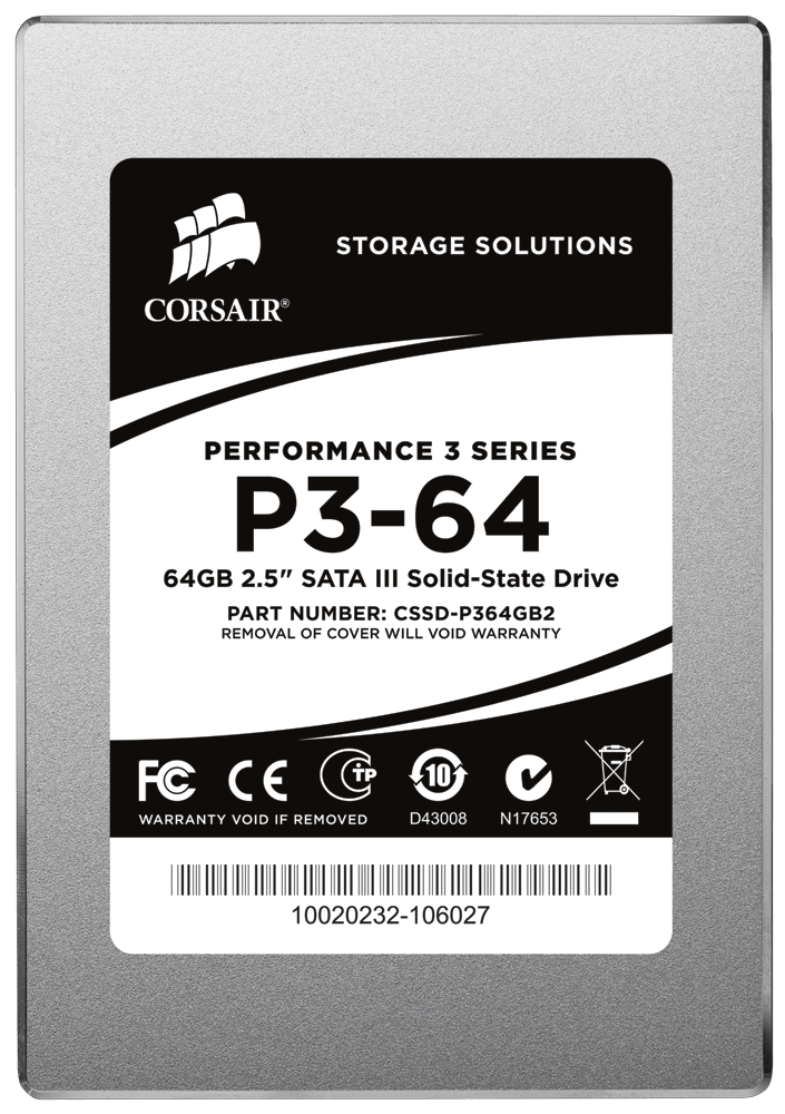 Performance 3 Series™ P364 SolidState Hard Drive