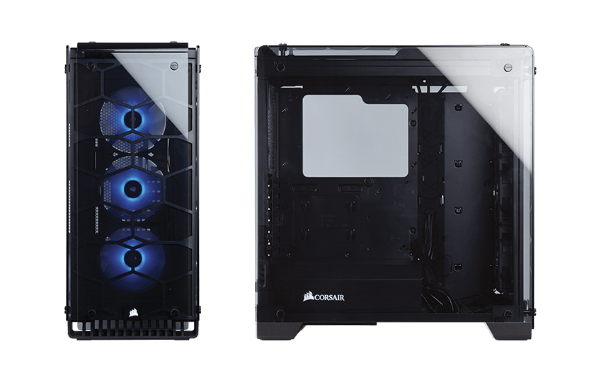 Corsair Boîtier PC Crystal 570X RGB - Noir - Moyen Tour - Fenêtre