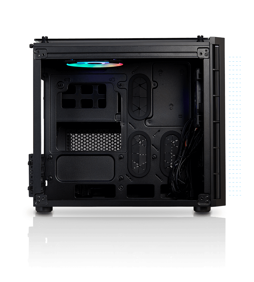 Caja Micro ATX De Vidrio Templado Crystal Series 280X, Color Blanco,  Corsair : Precio Costa Rica