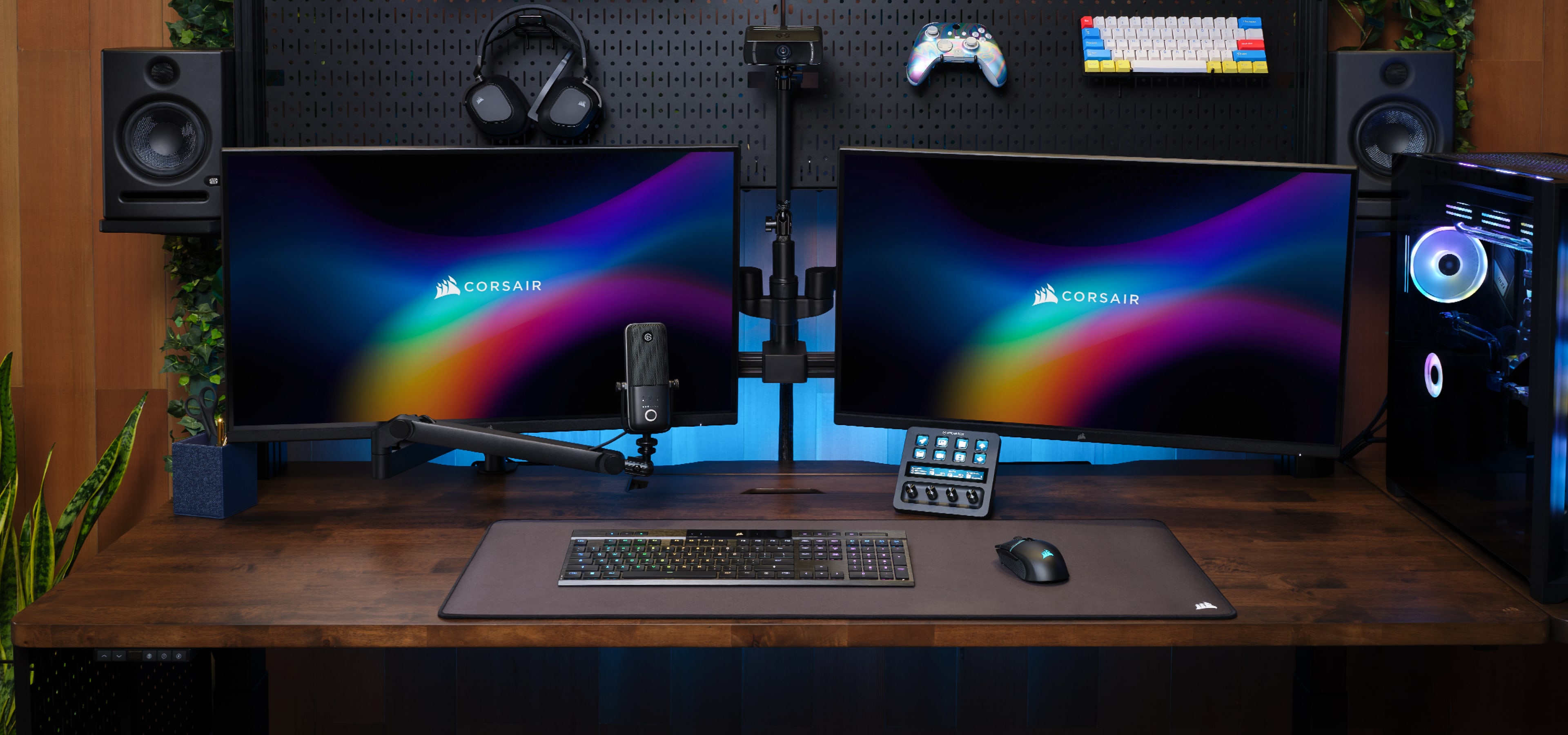 Platform:6 Creator Edition Desk - Wood, Dark Walnut Stain (UK)