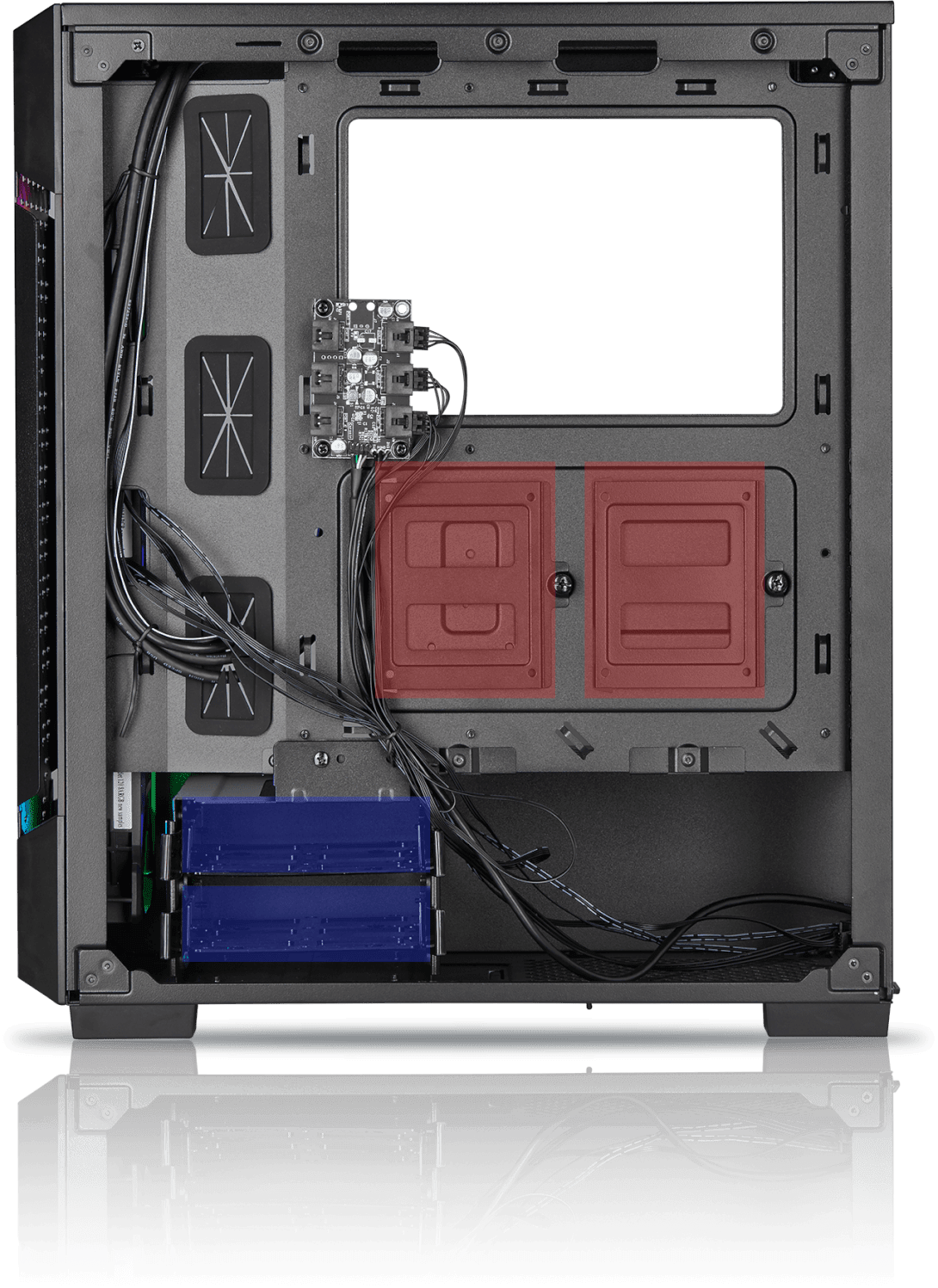 Chasis Corsair Icue 220t Rgb Black 3 FAN RGB: 9710086 MI PC EQUIPOS Y  ACCESORIOS S.A.S