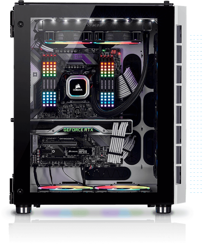 Crystal Series 680X RGB ATX High Airflow Tempered Glass Smart Case 