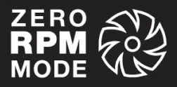 Logotipo del MODO ZERO RPM de CORSAIR