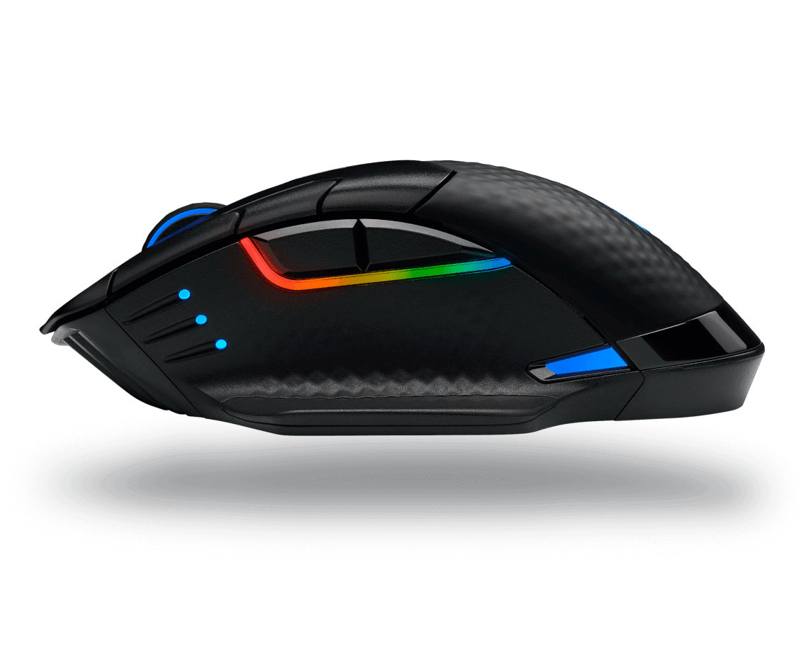 CORSAIR DARK CORE RGB PRO Wireless Optical Gaming Mouse with Slipstream  Technology Black CH-9315411-NA - Best Buy