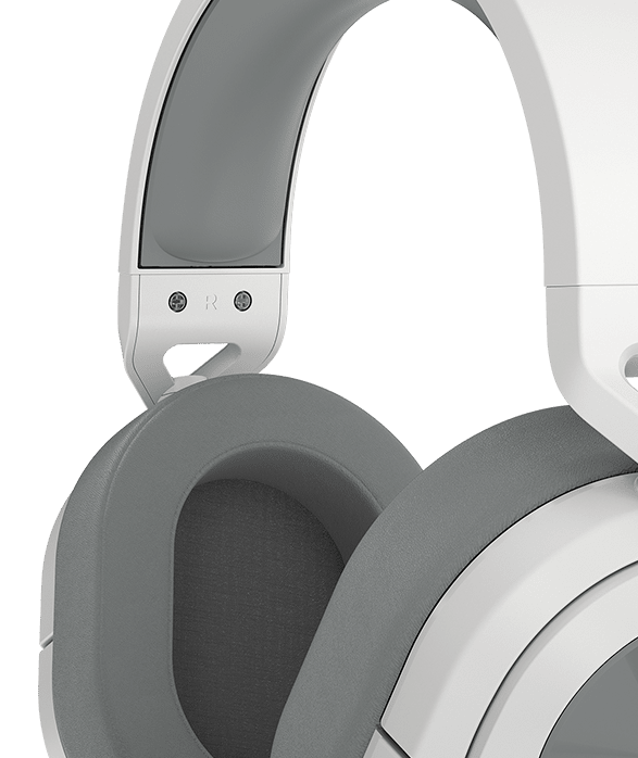 HS55 WIRELESS Gaming Headset — White (AP)