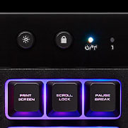 CORSAIR Clavier mécanique Gamer K57 RGB - Sans fil - Rétroéclairé RGB LED -  Noir (CH-92C015-FR) - La Poste