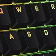 K60 RGB PRO Mechanical Gaming Keyboard — 100% CHERRY MV Mechanical  Keyswitches — Black
