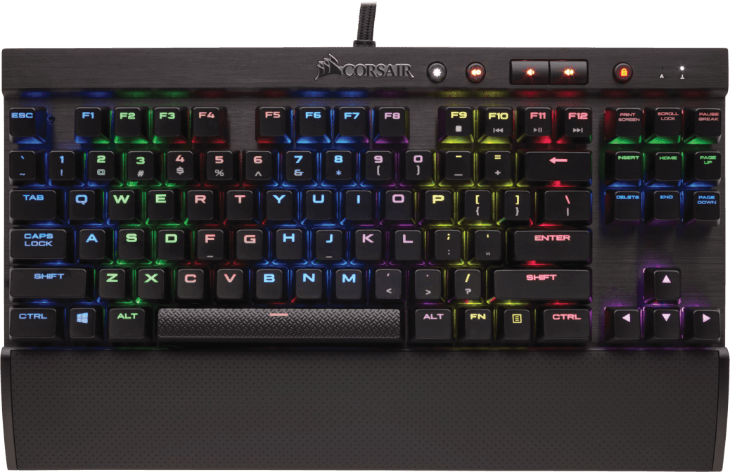 Bloom Stevenson Vandre K65 RGB RAPIDFIRE Compact Mechanical Gaming Keyboard — CHERRY® MX Speed RGB