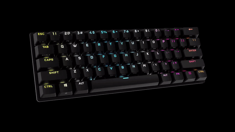 日本全国送料無料商品 | 特集 | K70 PRO MINI WIRELESS 60% Mechanical CHERRY MX Speed Switch キーボード
