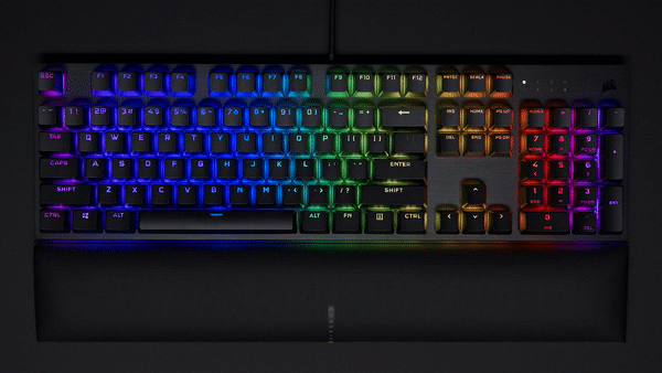 CORSAIR K60 RGB Pro SE Full-size Wired Mechanical Cherry Viola Linear  Gaming Keyboard with PBT Double-Shot Keycaps Black CH-910D119-NA - Best Buy