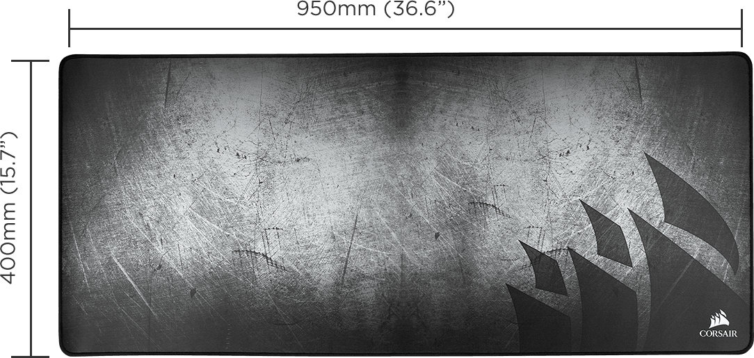 CORSAIR Tapis de souris gamer MM350 PRO - Résistant aux éclaboussures -  Extended XL (CH-9413771-WW) - La Poste