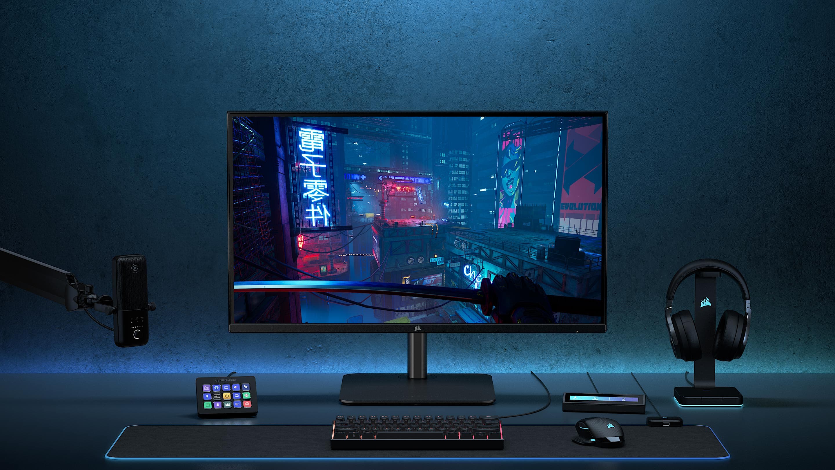 CORSAIR XENEON 32QHD240 32Inch IPS QHD (2560 x1440), 240Hz Refresh