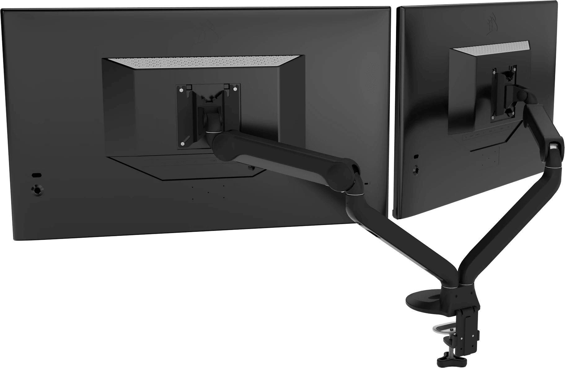CORSAIR Dual Arm Stand – VESA 100mm x 100mm and 75mm x 75mm
