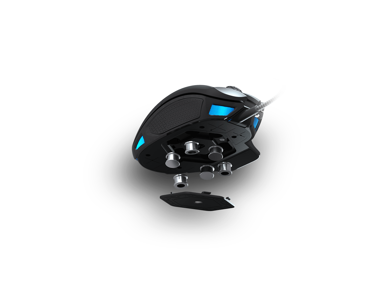 Souris Corsair CORSAIR NIGHTSWORD RGB Souris gaming FPS/MOBA Performance  Tunable, Noire, avec rétroéclairage LED RGB, 18 000 DPI, optique -  NIGHTSWORD