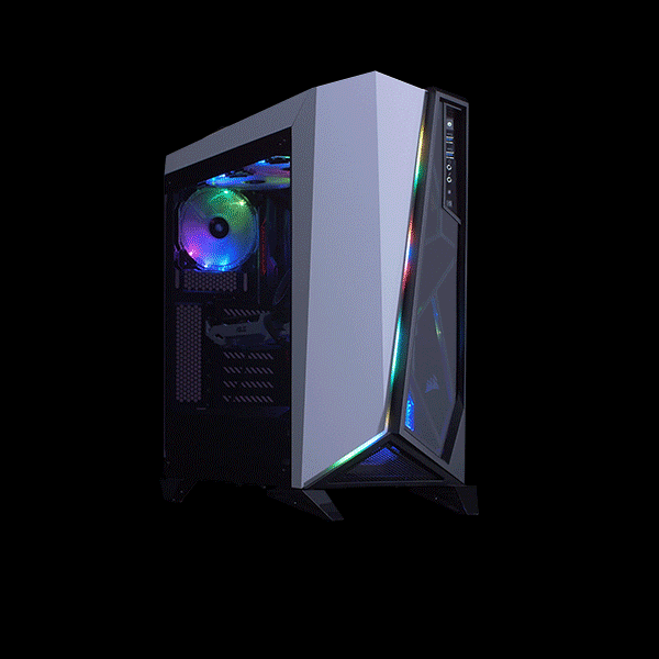Corsair Carbide SPEC-OMEGA RGB Blanc - Pc Gamer Casa