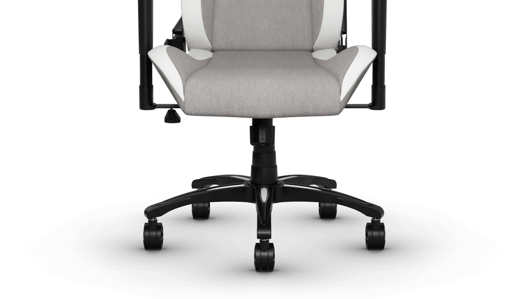 T3 RUSH Gaming Chair — Gray/White
