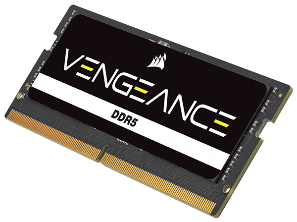 VENGEANCE DDR5 SODIMM 16GB (2x8GB) DDR5 4800 (PC5-38400) C40 1.1V