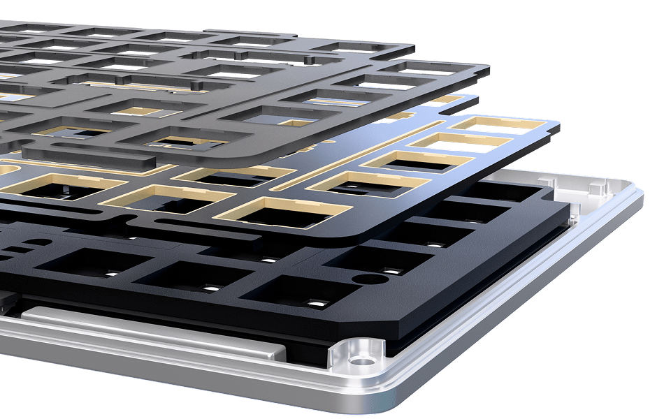MAKR 75 FR4 SWITCH PLATE - ANSI Layout