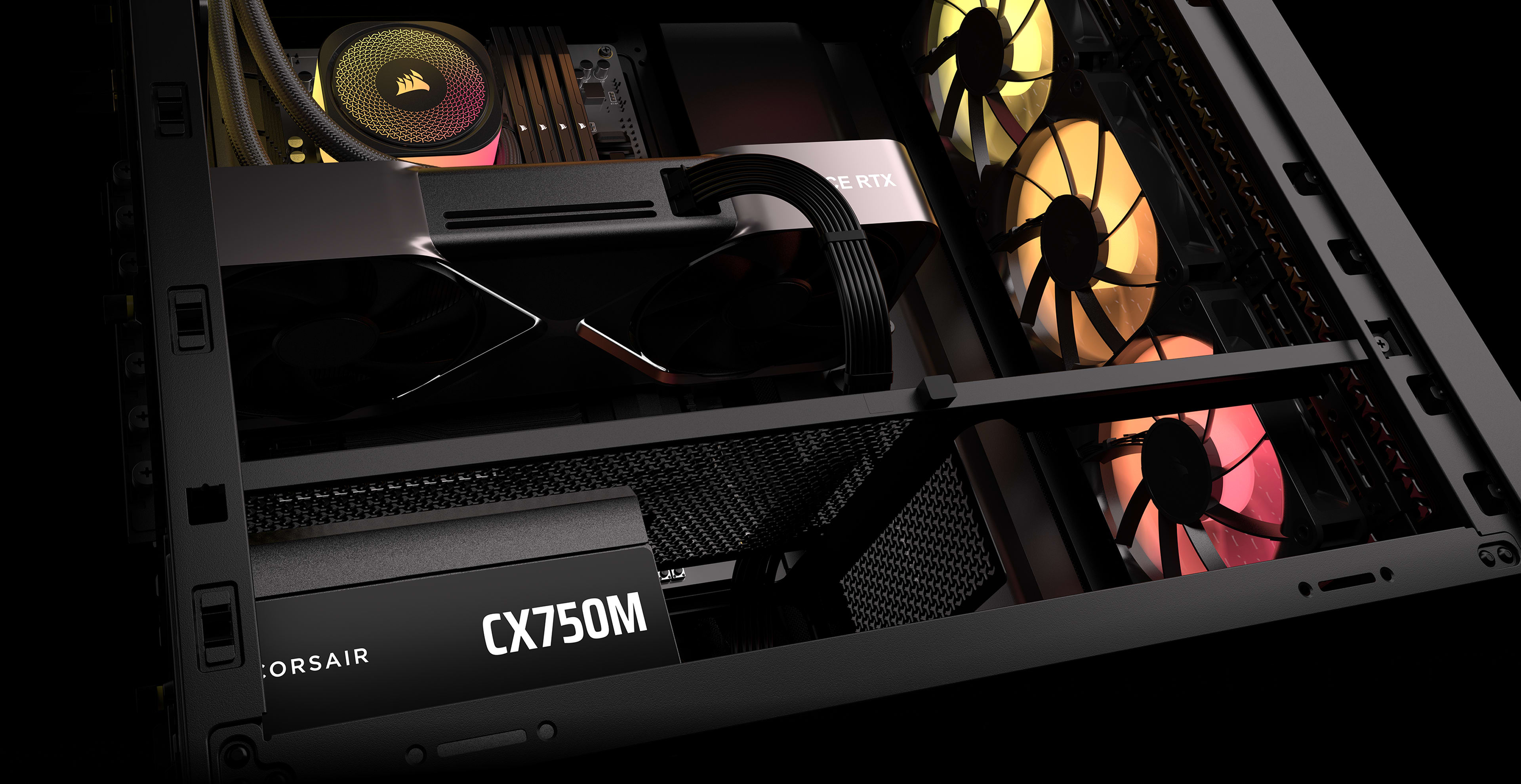 Corsair CX750M 750 Watt - Thumbnail 3