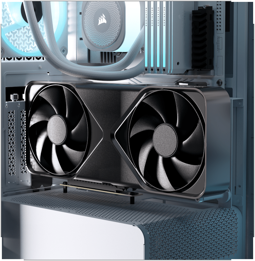 FRAME 4500X LX-R RGB iCUE LINK パノラミックガラス ミッドタワーPC