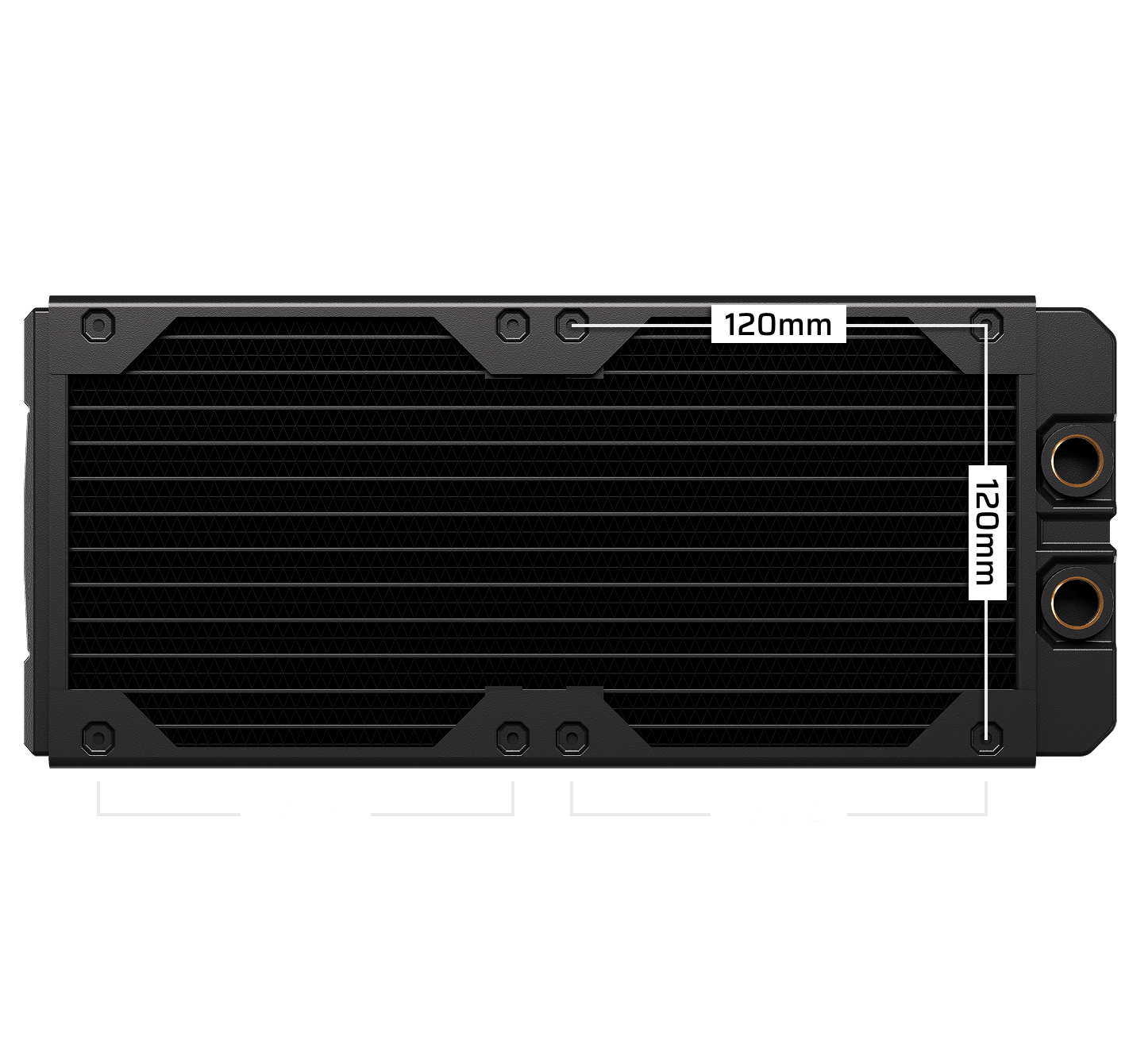 Hydro X Series XR5 240 V2 Custom Cooling Radiator