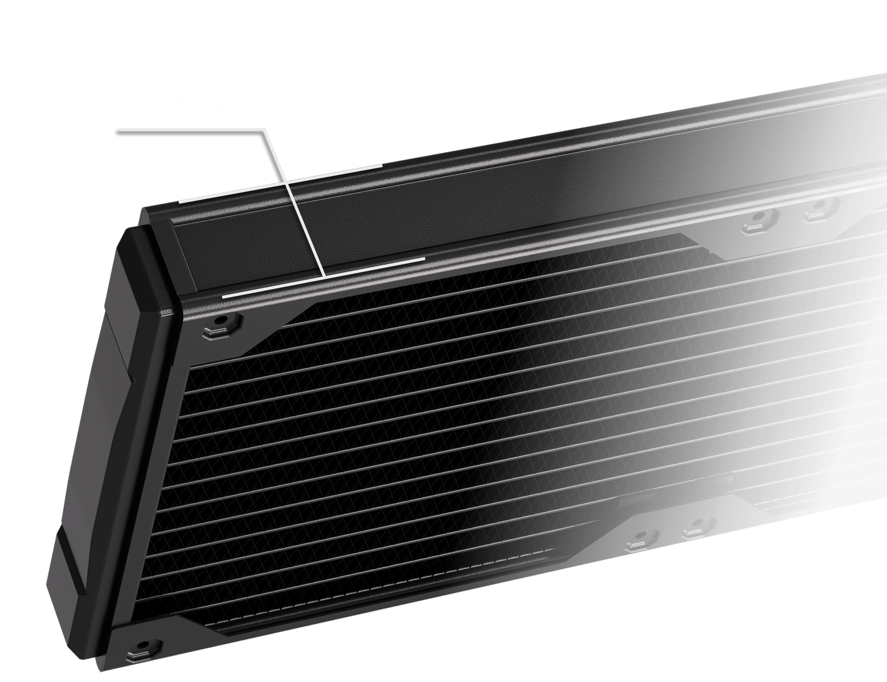 Hydro X Series XR5 420 V2 Custom Cooling Radiator - Thumbnail 5