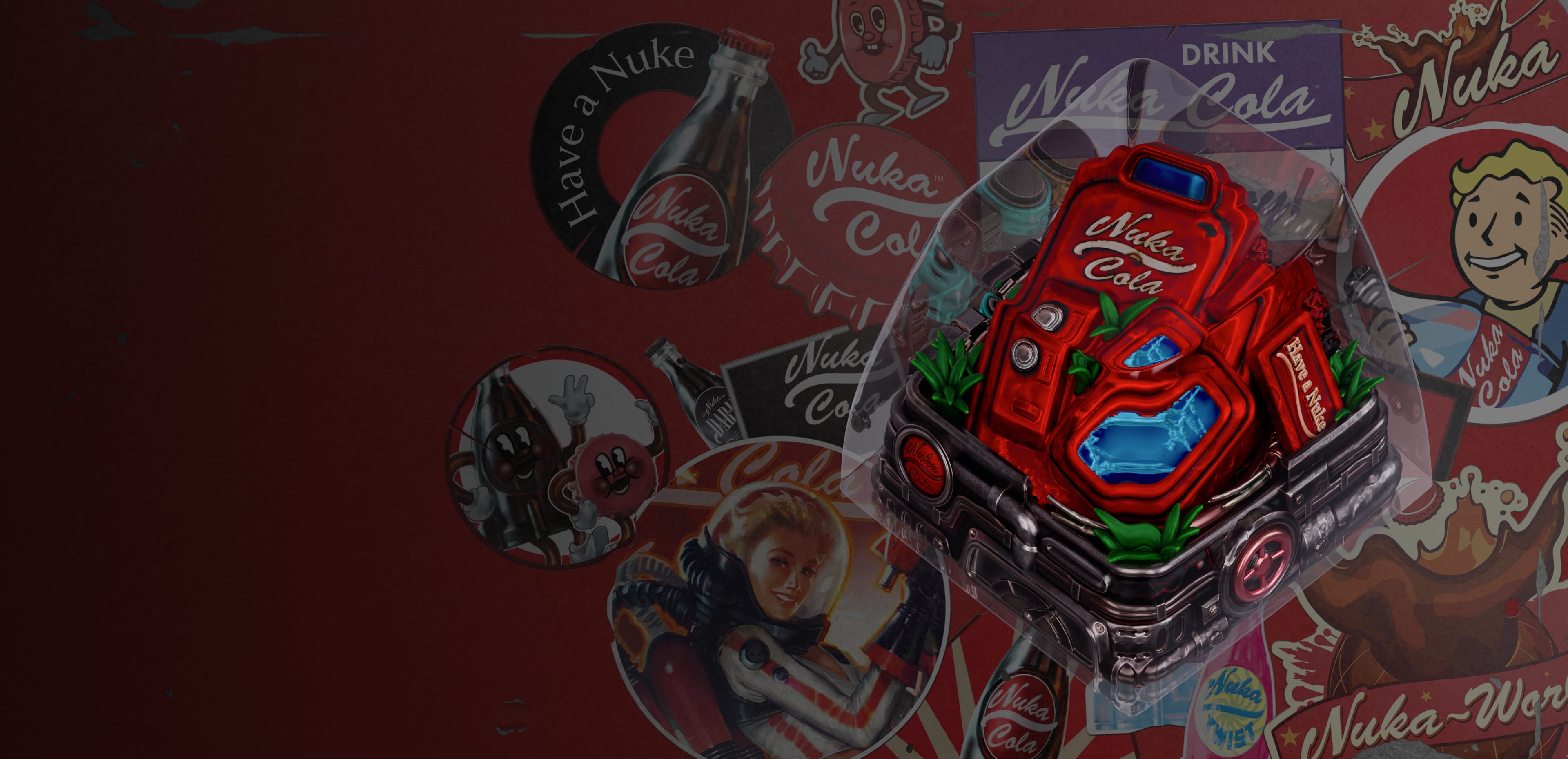 Drop + Nuka-Cola Vending Machine Artisan Keycap - Thumbnail 3