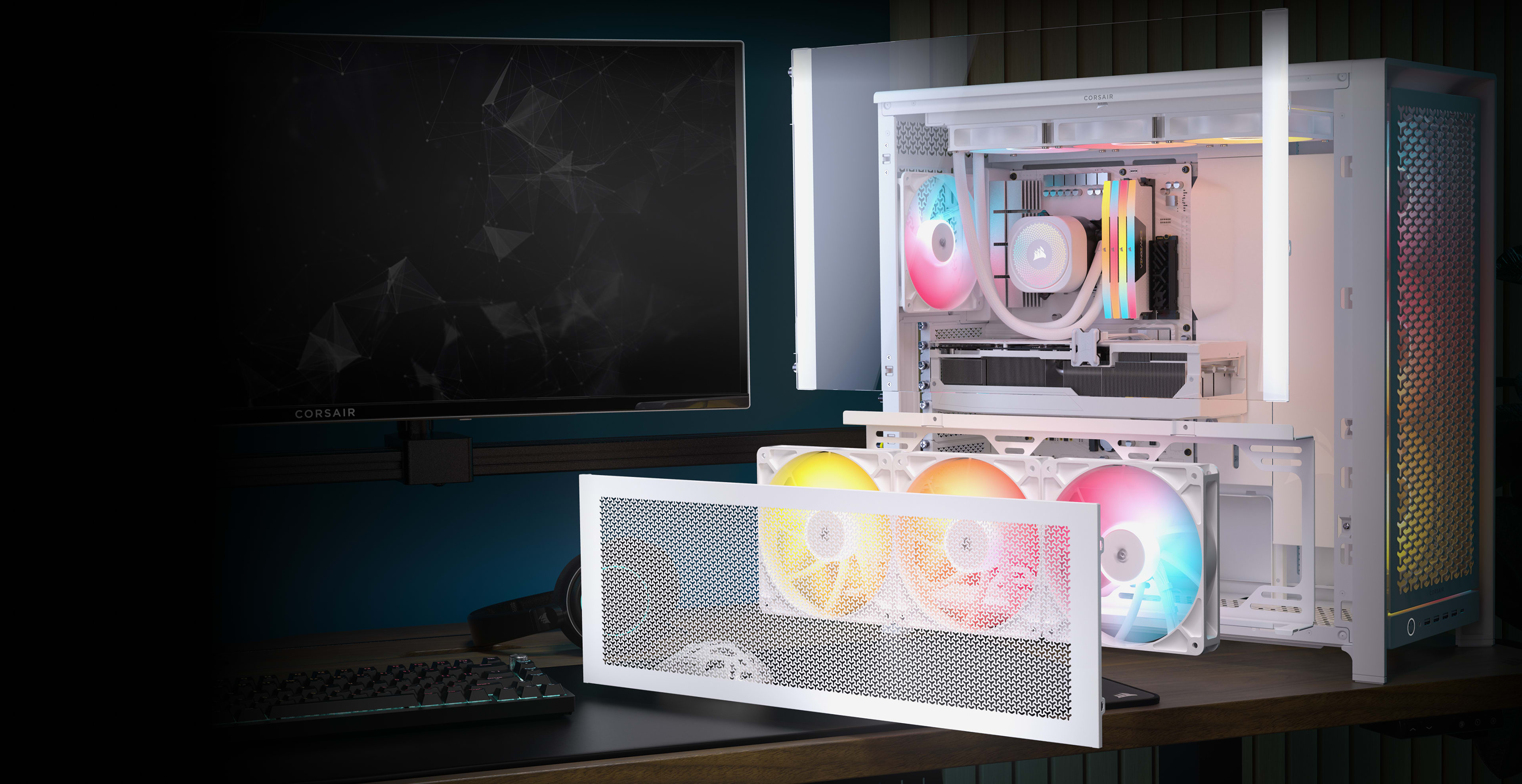 FRAME 5000 Series Cold Air Intake Kit - White