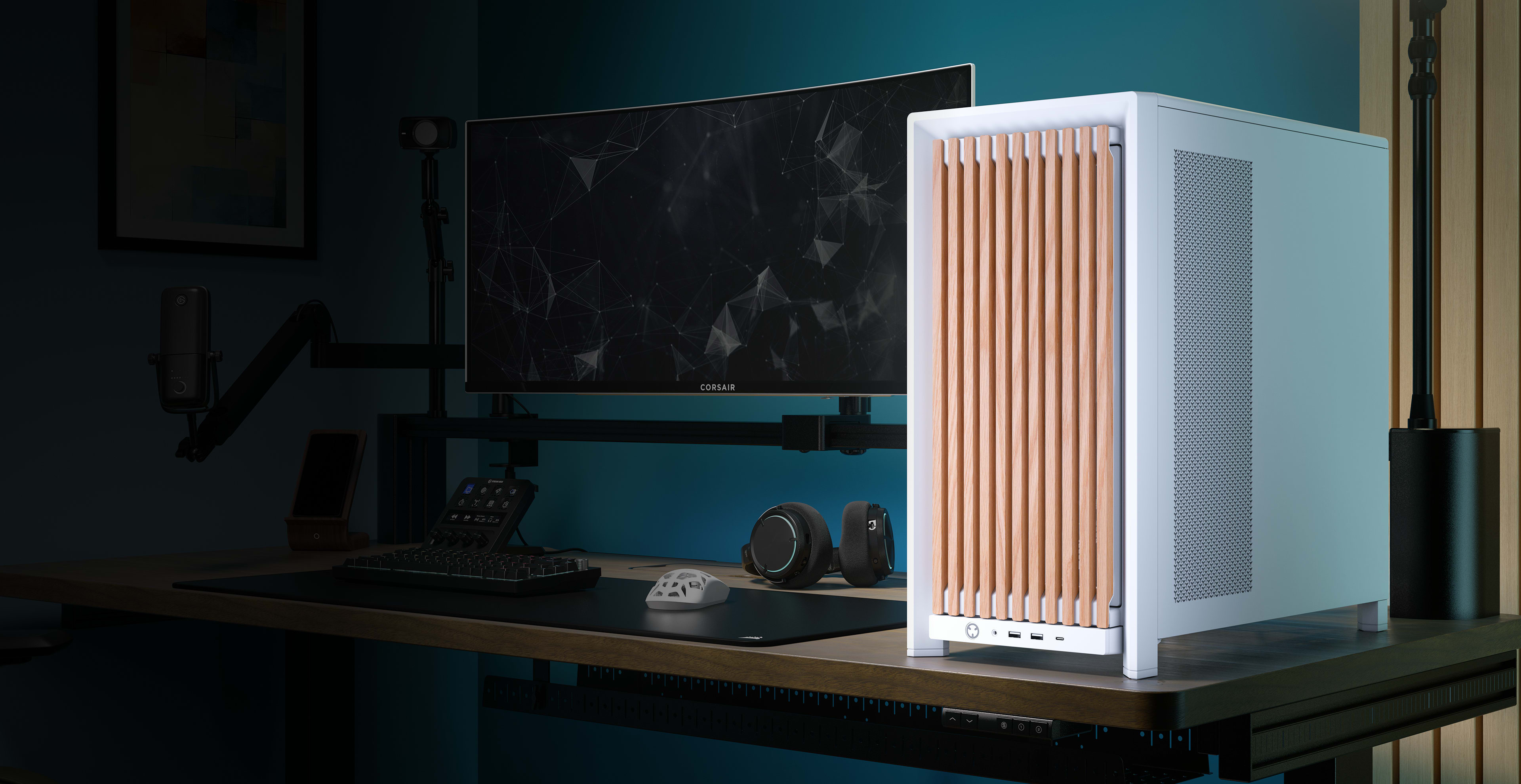 FRAME 4000 Series WOOD Front Panel - White/Oak