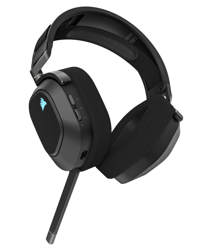 CORSAIR HS80 RGB Wireless Gaming Headset for PC, Mac, PS5, PS4