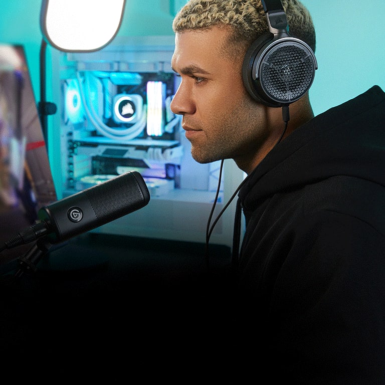VIRTUOSO PRO Open Back Streaming/Gaming Headset - Carbon
