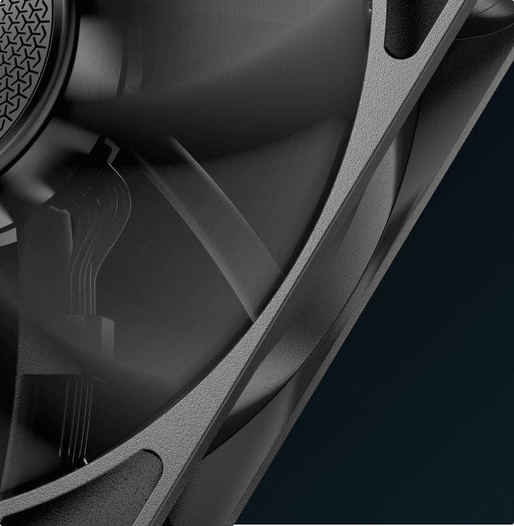 fan housing was designed to support the largest possible blade radius