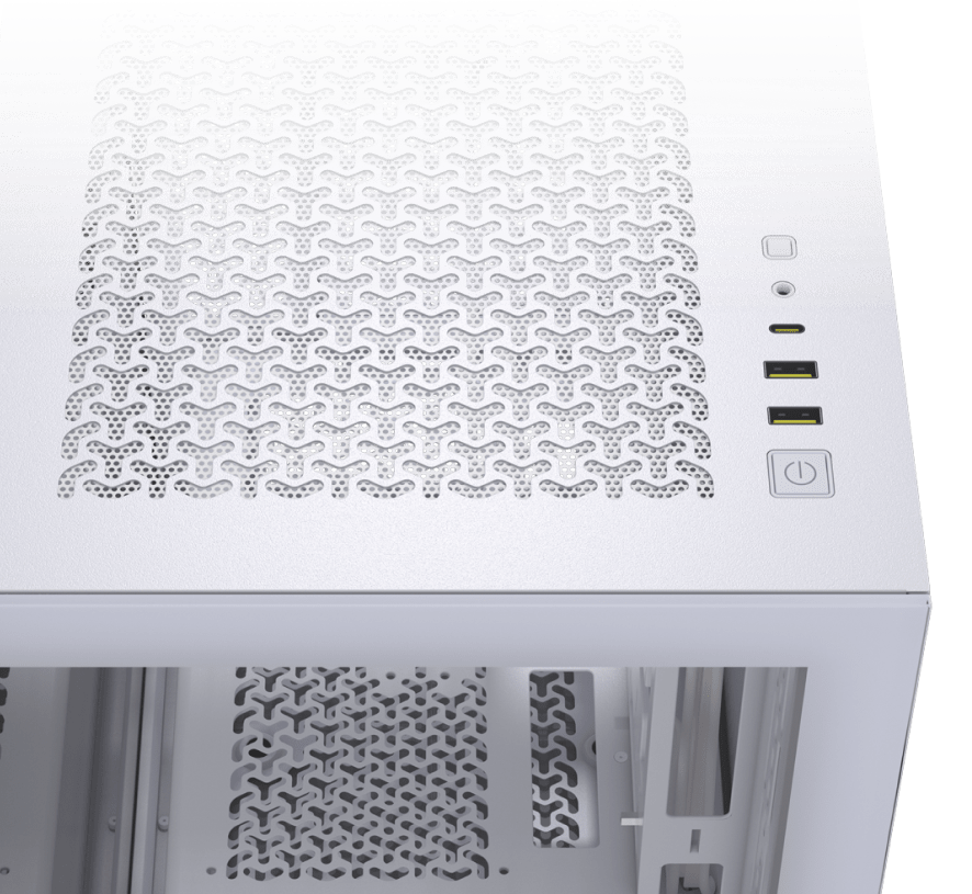 3500x-argb-mid-tower MODERN FRONT PANEL I/O