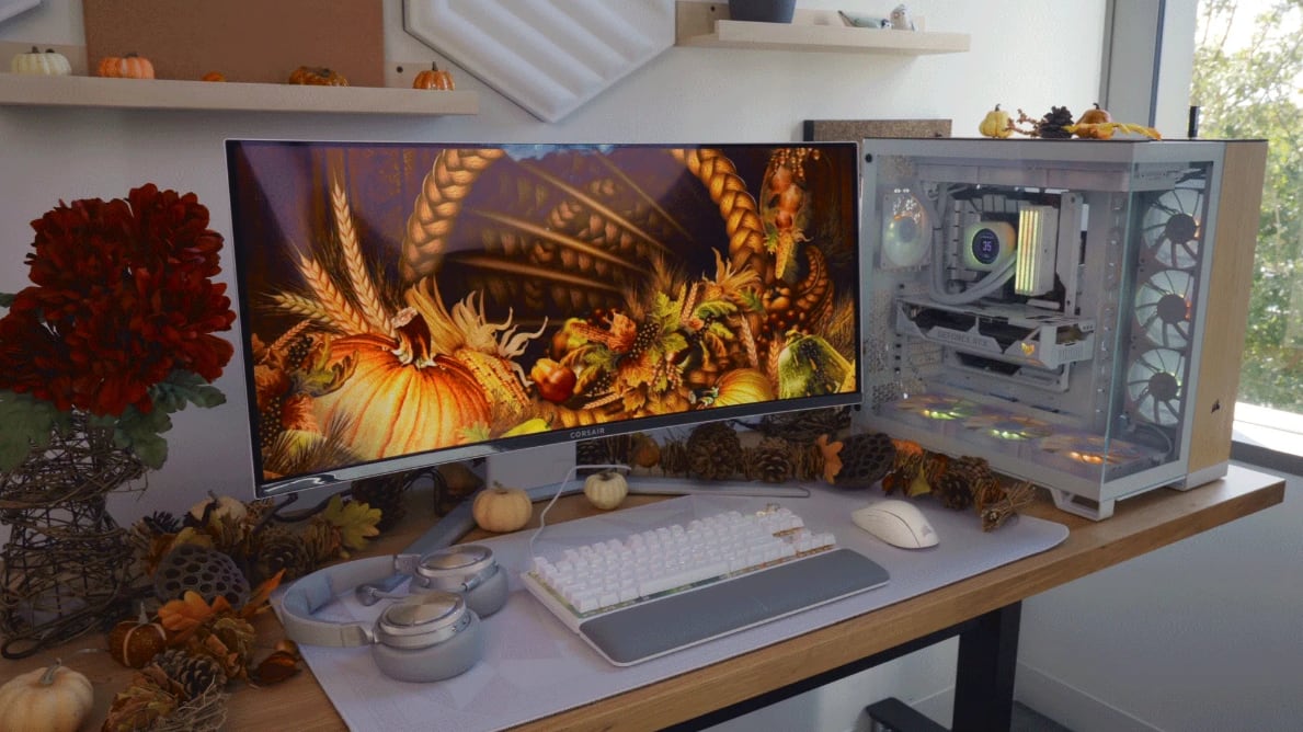 Light up your setup with the latest autumn-themed iCUE profiles