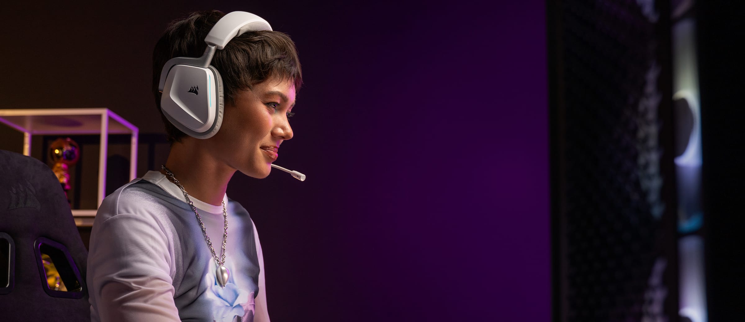 אוזניות גיימינג אלחוטיות VOID WIRELESS v2 מבית Corsair