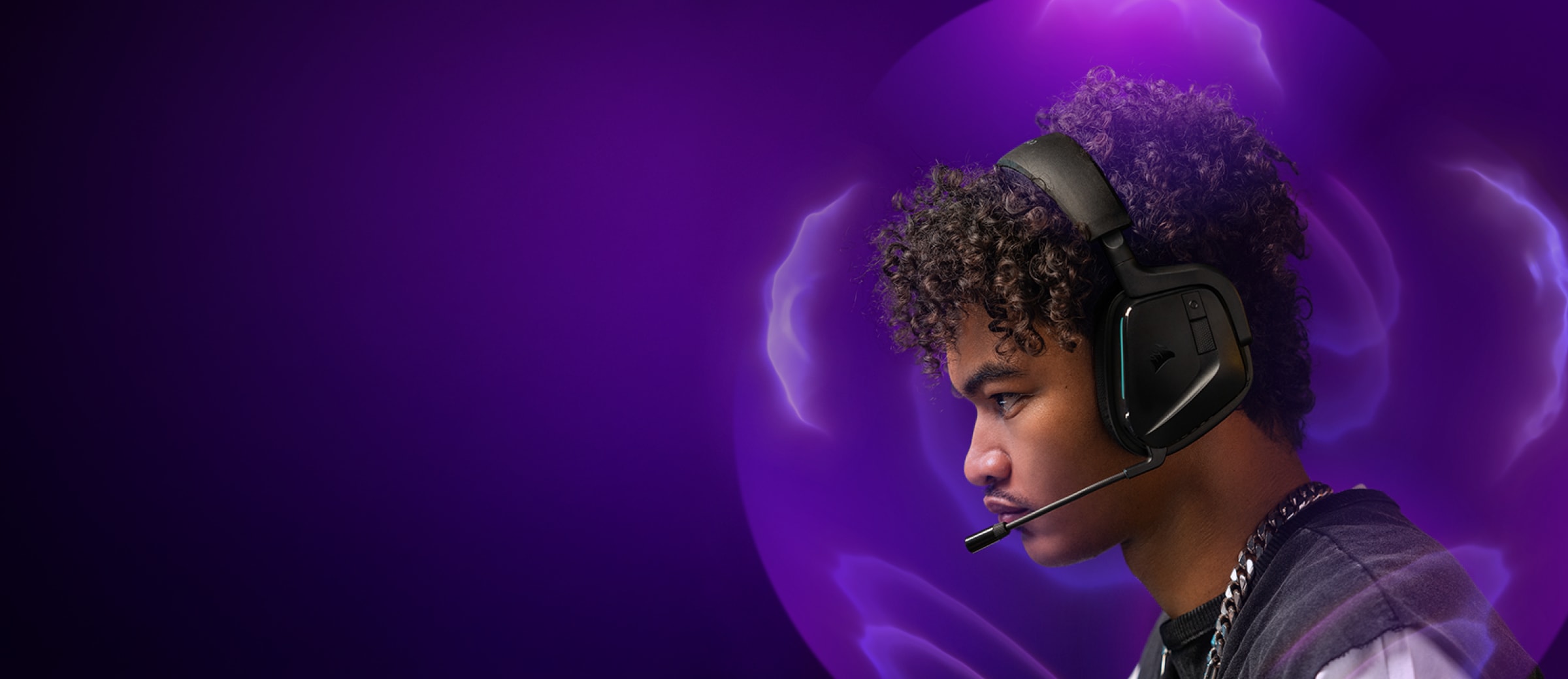 אוזניות גיימינג אלחוטיות VOID WIRELESS v2 מבית Corsair